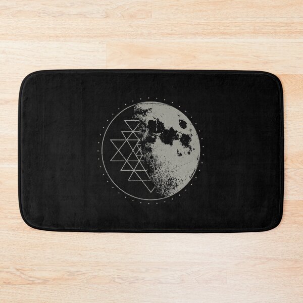 Item preview, Sacred Geometry Sri Yantra Moon - Psychedelic Vintage design designed and sold by A-Fashion.