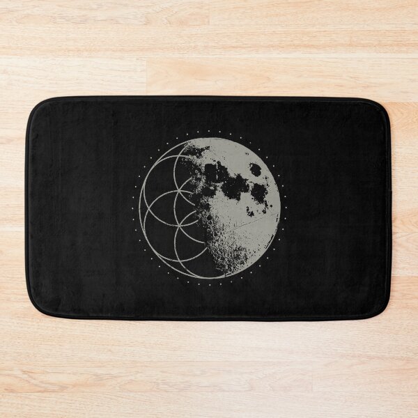 Item preview, Sacred Geometry Seed of Life Moon Psychedelic Yoga Chakra design designed and sold by A-Fashion.