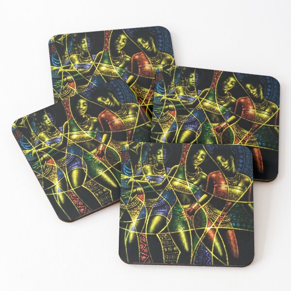 Item preview, African Dancing Girls designed and sold by Bliss Find And Design.