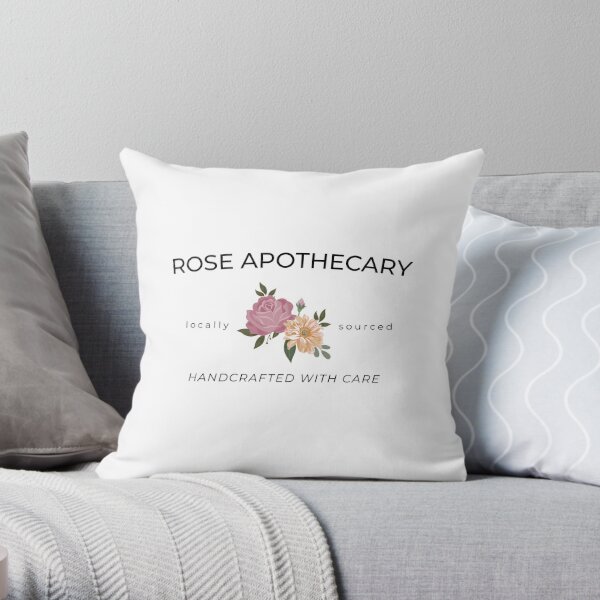 Rose Apothecary Schitts-Creek Throw Pillow