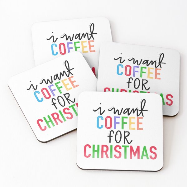 Item preview, I want coffee for Christmas designed and sold by PeteyPieFarms.