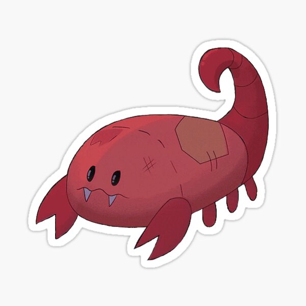 scorpia's mini scorp Sticker