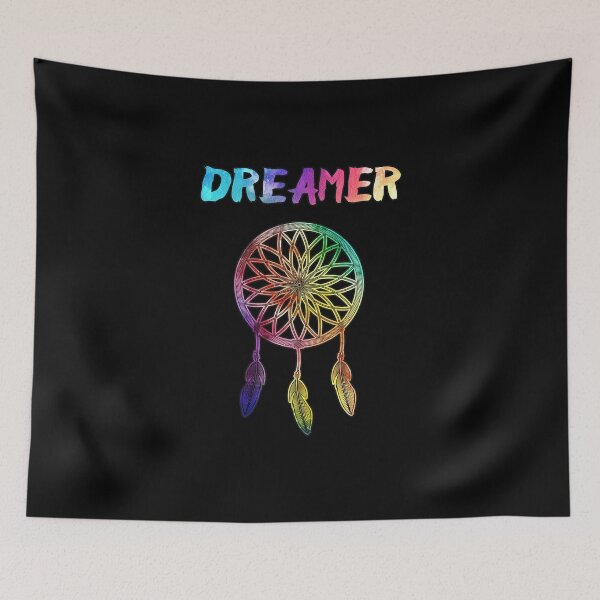 Aperçu de l'œuvre Dreamcatcher rêveur psychédélique créée et vendue par DeesDeesigns.