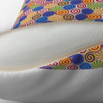 Alternate view of Hard Candies (Pattern) Floor Pillow