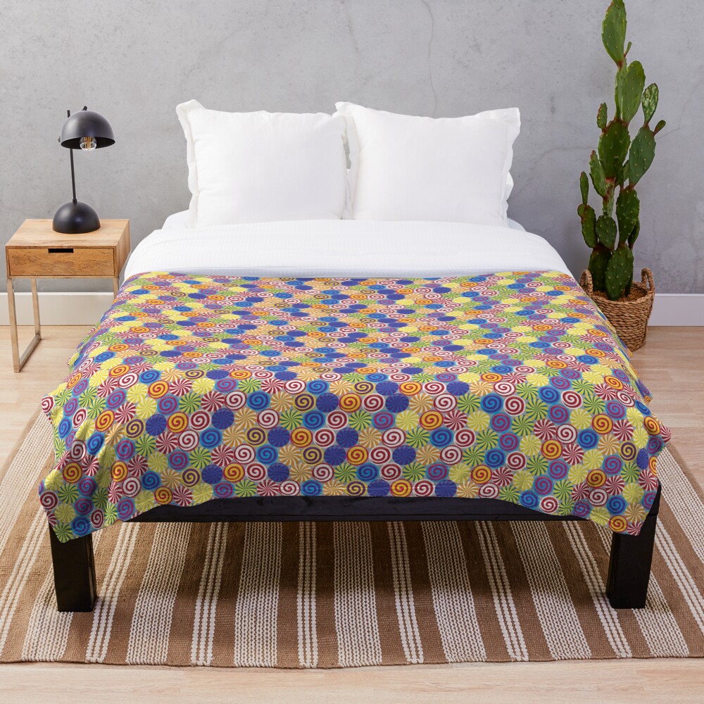 Hard Candies (Pattern) Throw Blanket