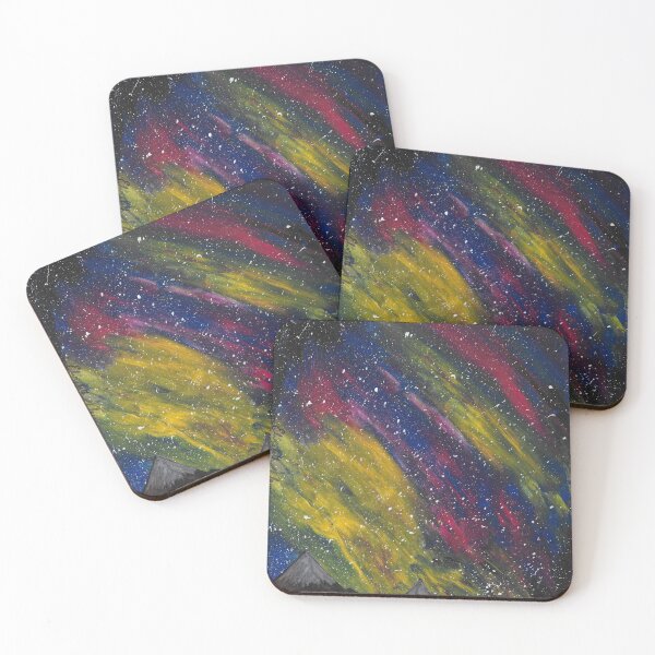 Item preview, Galaxy sky above mountains designed and sold by House Of Della Notte.