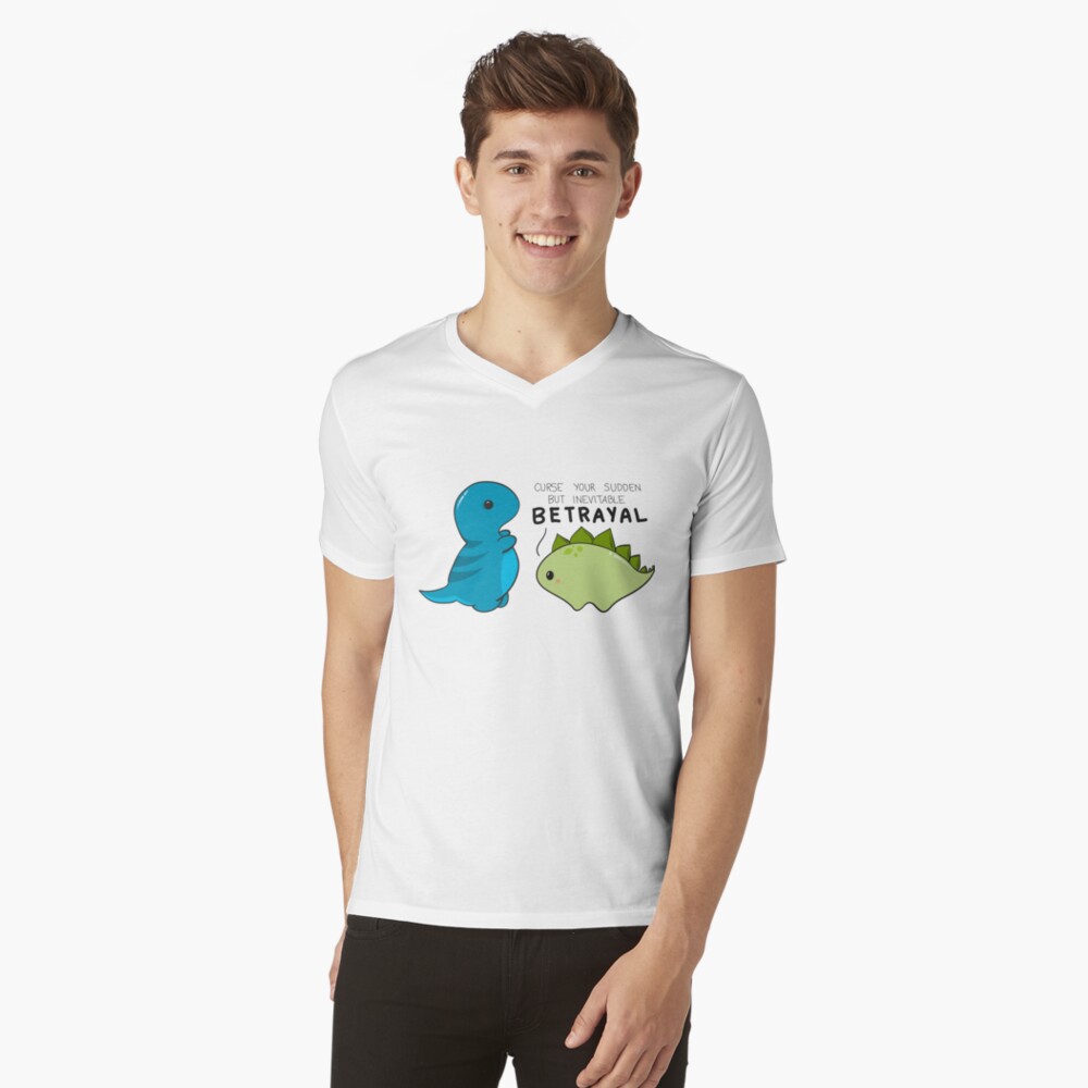Item preview, V-Neck T-Shirt designed and sold by knockknock313.