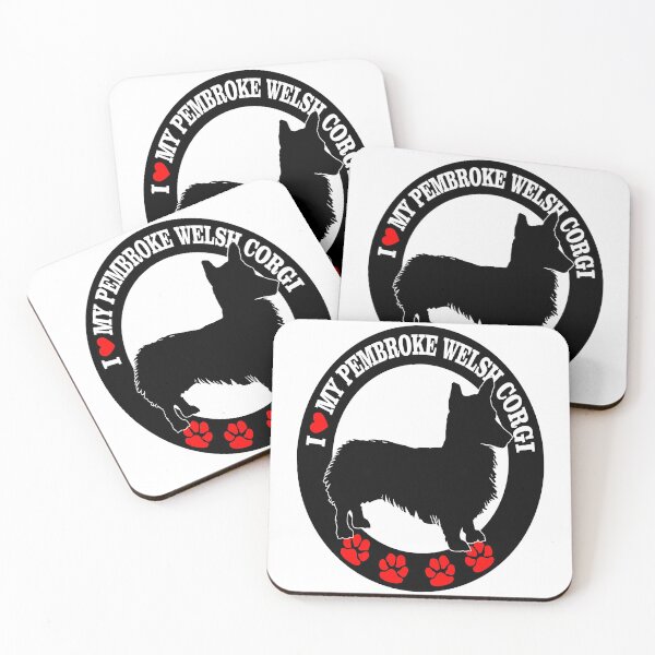 Item preview, I love my Pembroke Welsh Corgi - Christmas And Birthday Gift Ideas For Dog Lovers designed and sold by ASClothDesign.