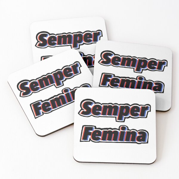 Item preview, semper femina text  designed and sold by Annikamay.