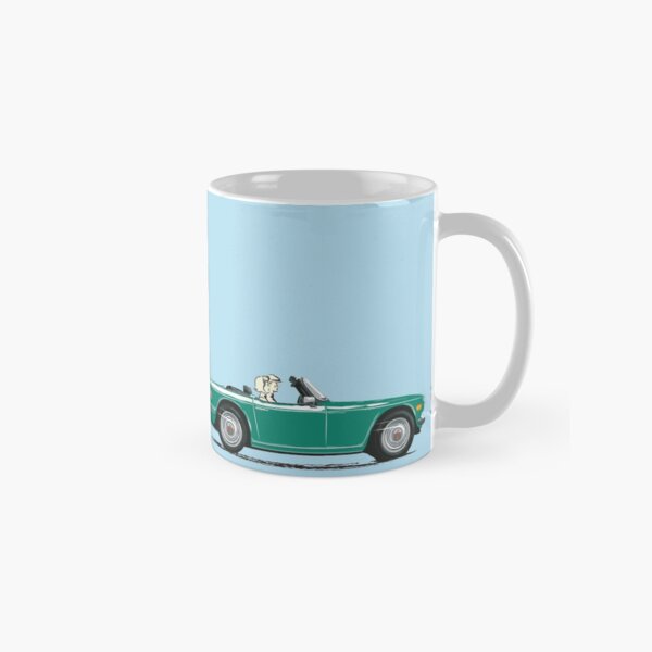 Emerald Green color TR6 – the Classic British Sports Car Classic Mug