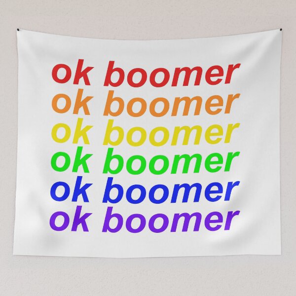 Item preview, ok boomer designed and sold by flowrawr.