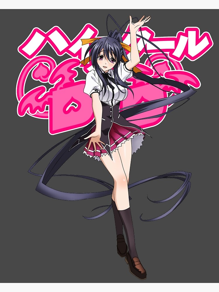 High School DxD Anime Main Characters Poster for Sale by MariaThelma5