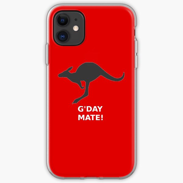 Kangaroo G'DAY MATE! iPhone Soft Case
