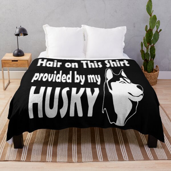 Item preview, Hair on This Shirt Provided by Husky - Christmas And Birthday Gift Ideas For Dog Lovers designed and sold by ASClothDesign.