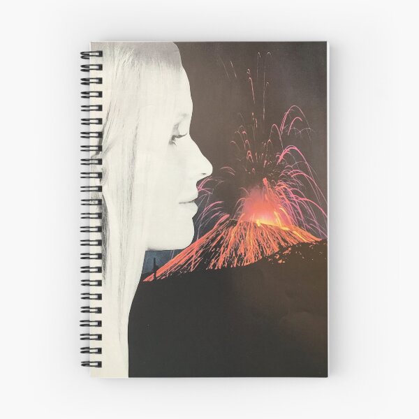 Item preview, Climax, orgasm, woman, volcano, collage, surreal, abstract designed and sold by AndyAltered.