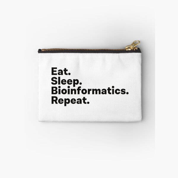 Item preview, Eat Sleep Bioinformatics Repeat designed and sold by teesaurus.