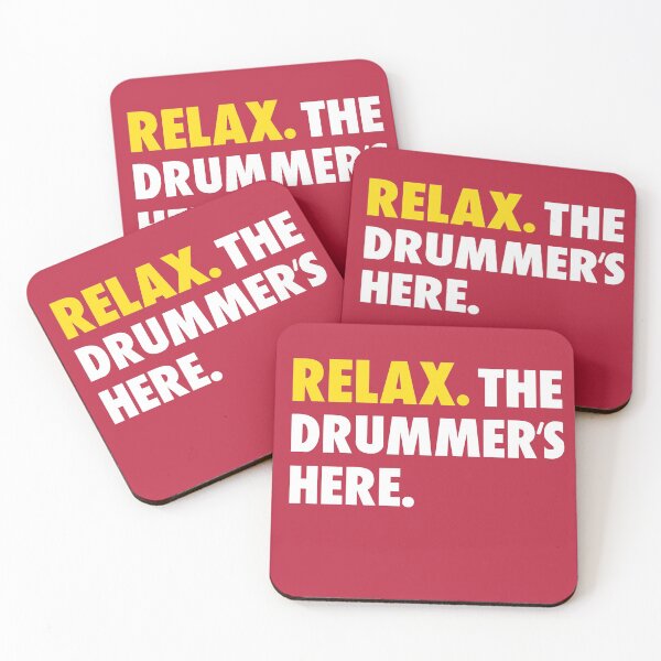 Item preview, Relax the drummer's here -Funny Drummer -Drum Player Musician shirt designed and sold by UMED :).
