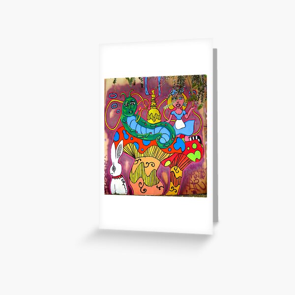 Artikel-Vorschau von Alice & The Hooka smoking Caterpillar, designt und verkauft von Ogfx.