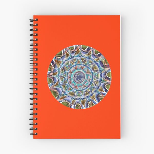 Item preview, Free Hand Mandala on Warm Red Board designed and sold by Istvan Ocztos.
