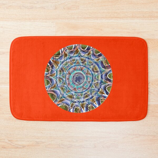Item preview, Free Hand Mandala on Warm Red Board designed and sold by Istvan Ocztos.