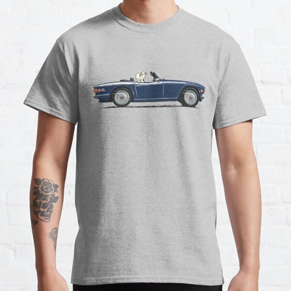 Royal Blue color TR6 – the Classic British Sports Car Classic T-Shirt