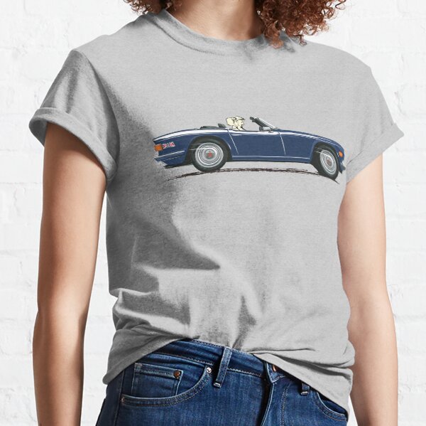 Royal Blue color TR6 – the Classic British Sports Car Classic T-Shirt