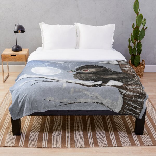 Forest Holiday Throw Blanket