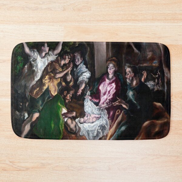 Item preview, The Adoration of the Shepherds by El Greco (1610) designed and sold by allhistory.