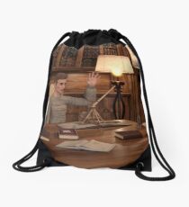 Great Imagination Drawstring Bag