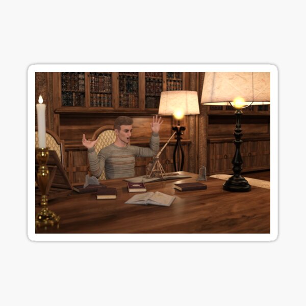 Great Imagination Sticker