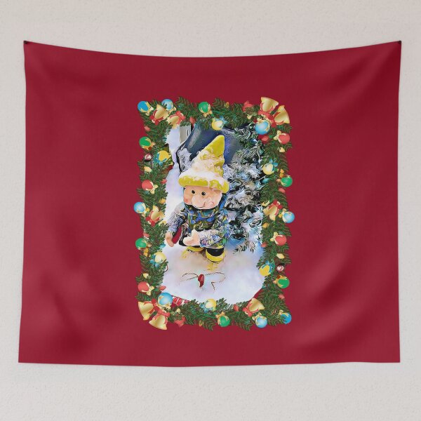 Item preview, Santa's elf in his yellow cap designed and sold by DAscroft.
