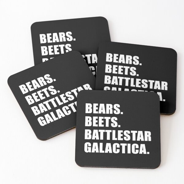 Item preview, Bears. Beets. Battlestar Galactica. (Black) designed and sold by quoteedesigns.