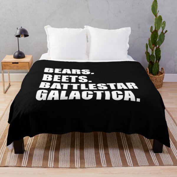 Item preview, Bears. Beets. Battlestar Galactica. (Black) designed and sold by quoteedesigns.