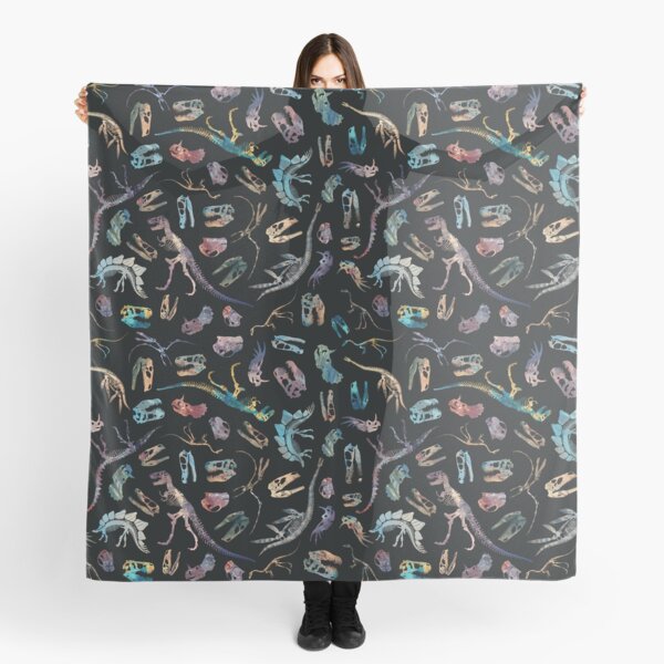 Dinosaurs (Dark) Scarf