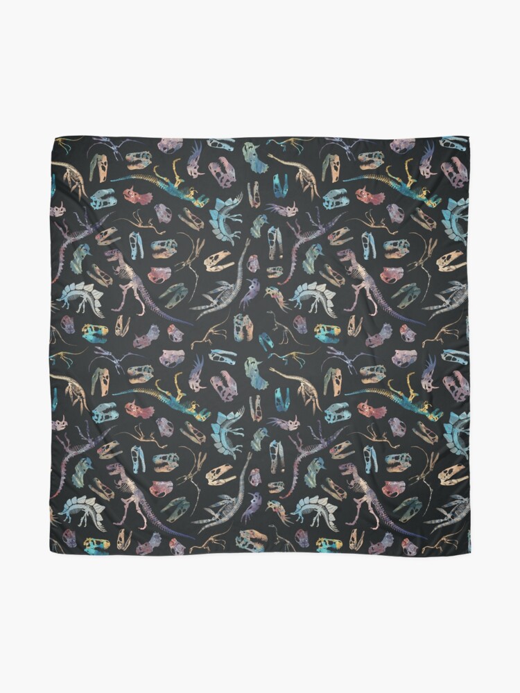 Alternate view of Dinosaurs (Dark) Scarf