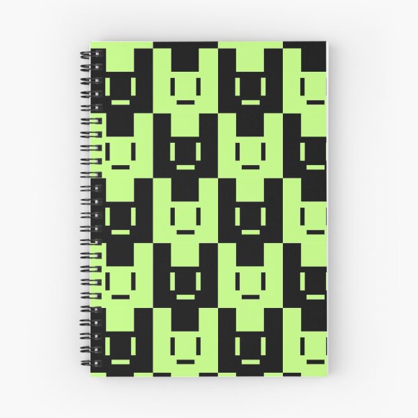 Item preview, Noiz's Green Bunny Icon Seamless Pattern designed and sold by Rhoruu.