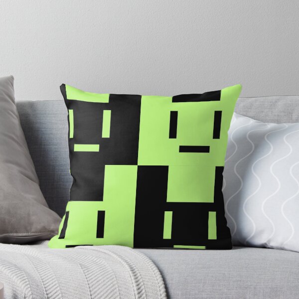 Item preview, Noiz's Green Bunny Icon Seamless Pattern designed and sold by Rhoruu.
