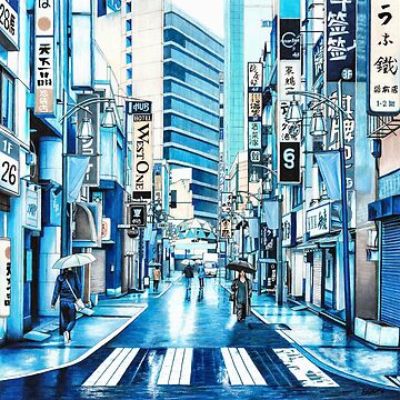 Ginza Shopping District, Tokyo, Japan Wall Art, Canvas Prints, Framed  Prints, Wall Peels