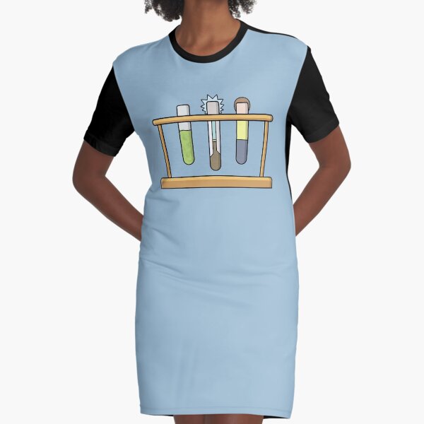Rick & Morty Science Graphic T-Shirt Dress