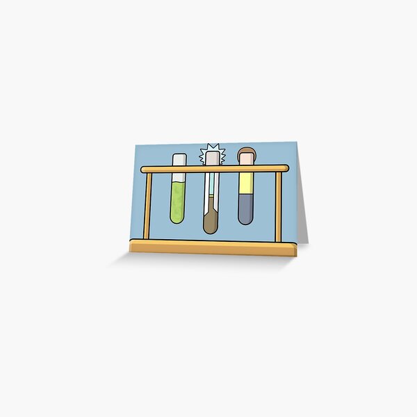 Rick & Morty Science Greeting Card