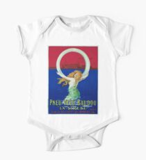 Leonetto Cappiello Affiche Pneu Baudou One Piece - Short Sleeve
