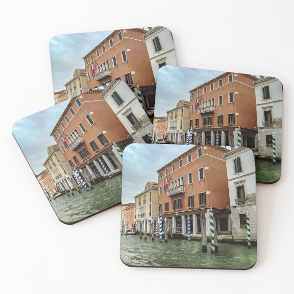 Item preview, Moody Day on the Canal of Venice designed and sold by WanderlustRD.