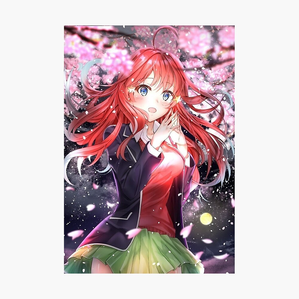 Quintessential Quintuplets Itsuki Poster By Lawliet1568 Redbubble