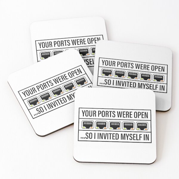 Item preview, Network Hacker - Your Ports Were Open designed and sold by adidabu.