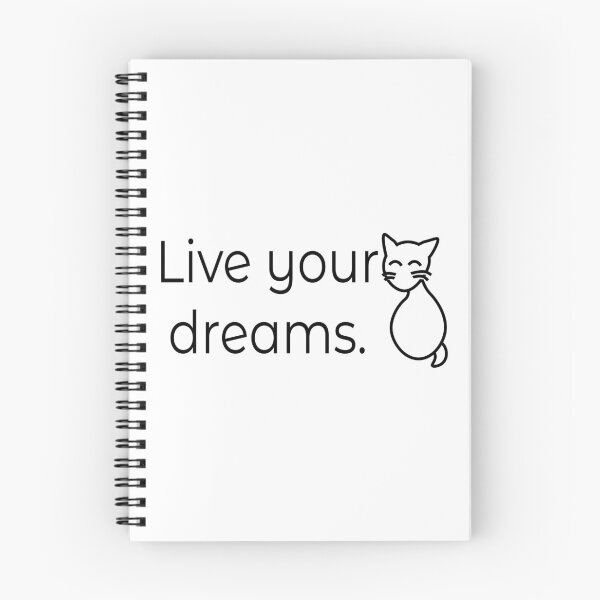 Item preview, Live your dreams designed and sold by SmileMiau.