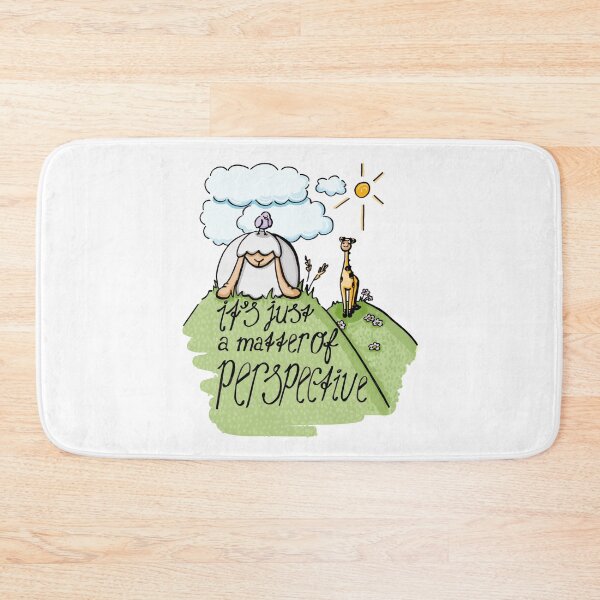 Item preview, Cartoon Quote - It's Just a Matter of Perspective designed and sold by ArtisticLeap.