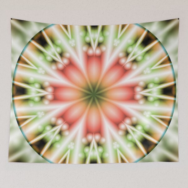 Item preview, In the Garden of your Mind Mandala designed and sold by Jeff Dufour.