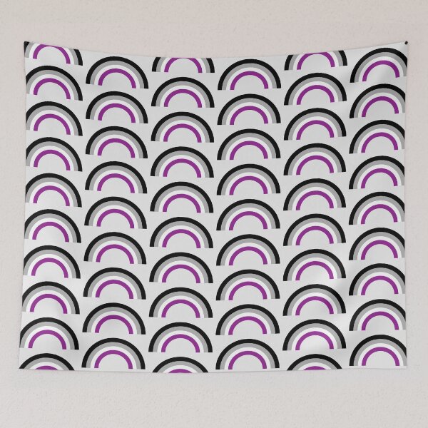Item preview, Asexual Rainbow Flag designed and sold by Epic Love Designs.