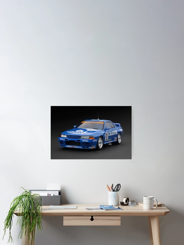 Thumbnail 2 of 3, Poster, Calsonic Skyline R32 GT-R Poster - Iconic JDM Racing Livery designed and sold by Road To Track.