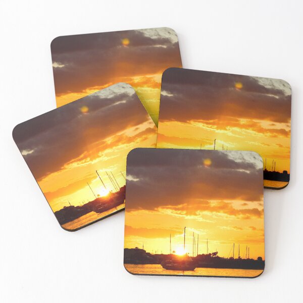 Item preview, Sailboat in Stunning Sunset designed and sold by banditandkoko.